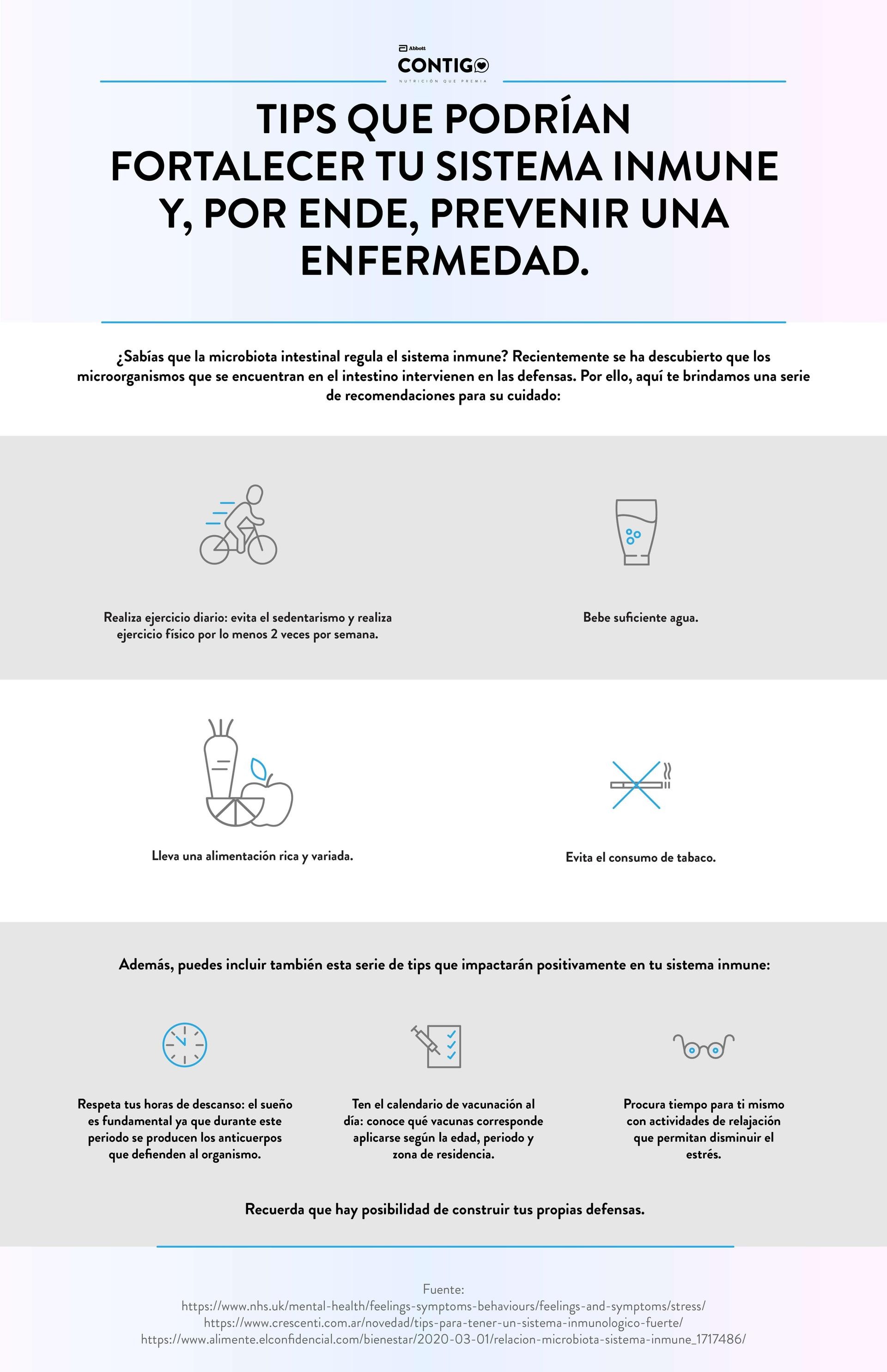 Tips que podrían fortalecer tu sistema inmune y prevenir una enfermedad 